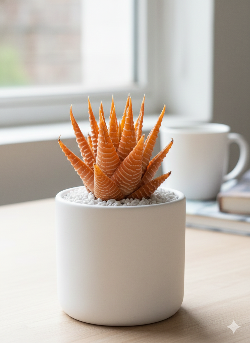 Haworthiopsis limifolia 'Variegata'